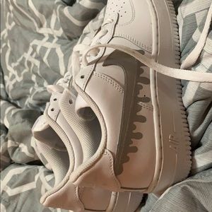 Reflective drip Nike sneakers